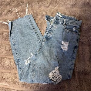 Pacsun High Rise Straight Jeans